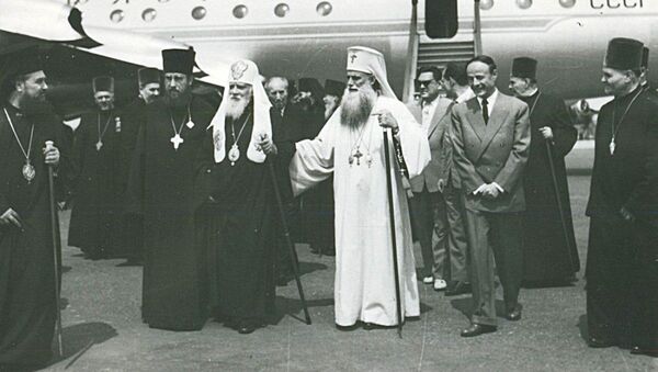 Vizita patriarhului Alexei al Moscovei la București în 1962 - Sputnik Moldova