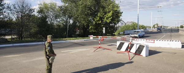 Пмр, миротворческий блокпост - Sputnik Молдова