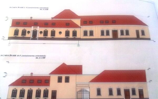План реконструкции старинного здания в Кишиневе - Sputnik Молдова