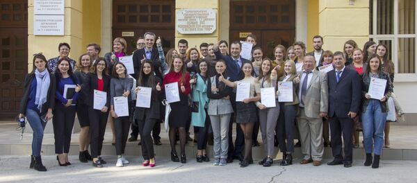 Состоялся первый выпуск Школы инновационной журналистики Sputnik в Тирасполе Состоялся первый выпуск Школы инновационной журналистики Sputnik в Тирасполе - Sputnik Молдова