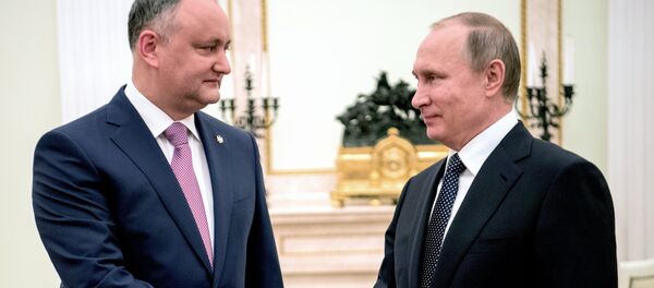 Президент РФ В. Путин встретился с президентом Молдовы И. Додоном - Sputnik Moldova