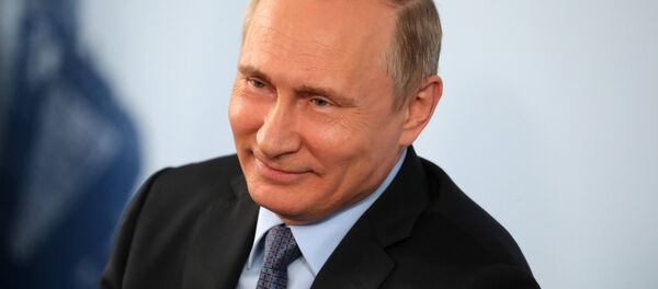 Рабочая поездка президента РФ В. Путина в Белгородскую область - Sputnik Молдова