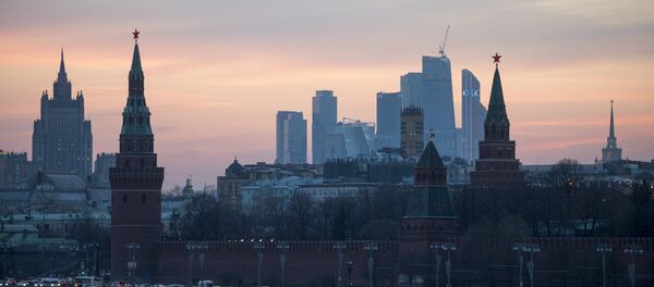 View of the Moscow Kremlin from the Bolshoy Moskvoretsky Bridge. (File) - Sputnik Moldova-România