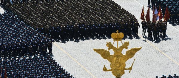 Генеральная репетиция военного парада в ознаменование 70-летия Победы в Великой Отечественной войне 1941-1945 годов - Sputnik Молдова