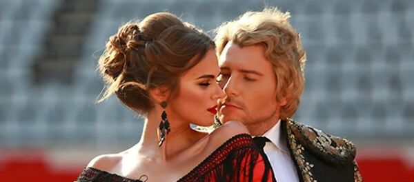 Ксения Дели и Николай Басков. - Sputnik Молдова