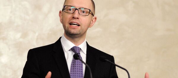 Ukrainan pääministeri Arseni Jatsenjuk - Sputnik Moldova