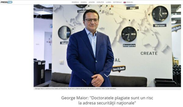 George Maior, ex-director SRI George Maior, ex-director SRI - Sputnik Moldova-România