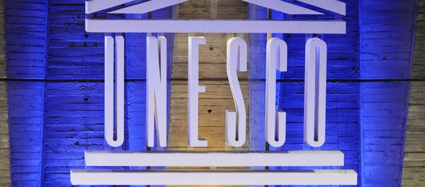 A logo of the United Nations Educational, Scientific and Cultural Organization (UNESCO) - Sputnik Moldova-România