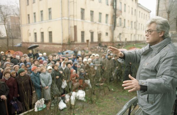 Чумак проводит оздоровительный сеанс - Sputnik Молдова