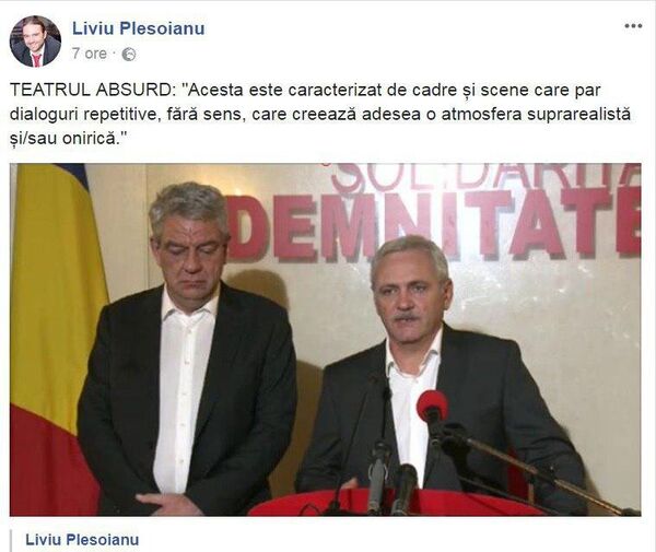 Mihai Tudose și Liviu Dragnea Mihai Tudose și Liviu Dragnea - Sputnik Moldova-România