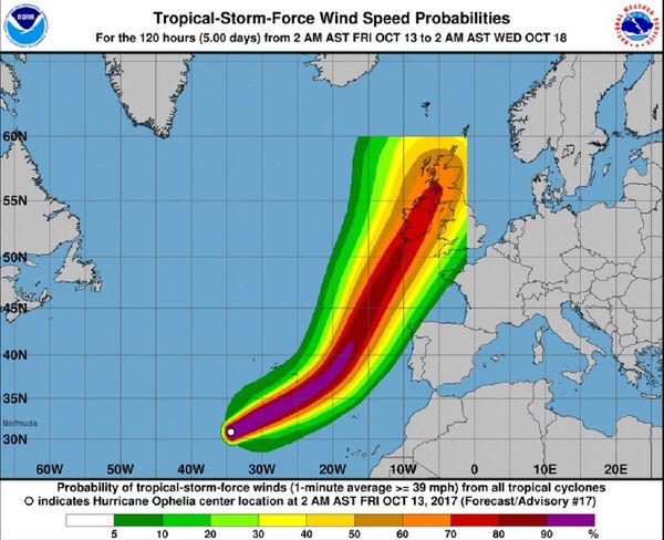 Ураган Офелия - Sputnik Молдова
