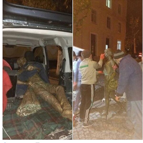 Фотографии нового памятника в Кишиневе - Sputnik Молдова