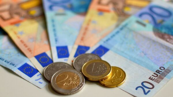 Euro note currency - Sputnik Moldova-România