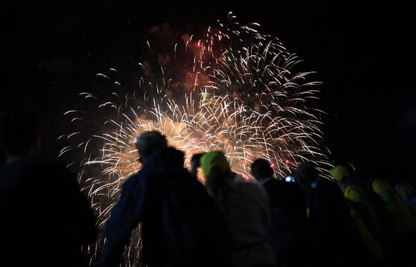 Церемония открытия XIX Всемирного фестиваля молодёжи и студентов Церемония открытия XIX Всемирного фестиваля молодёжи и студентов - Sputnik Молдова