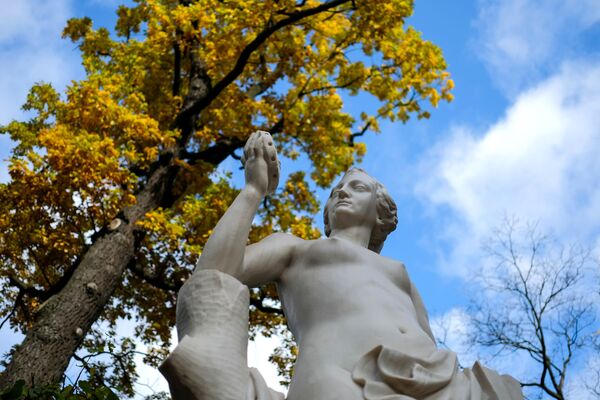 Statuie în ”Grădina de vară” din Sankt Petersburg - Sputnik Moldova