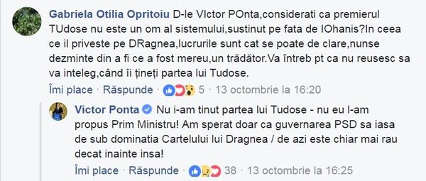 Comentariile lui Victor Ponta pe Facebook Comentariile lui Victor Ponta pe Facebook - Sputnik Moldova-România