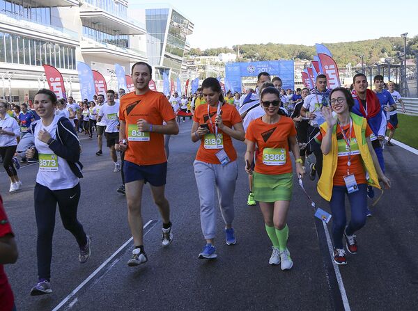 Фестивальный инклюзивный забег - Sputnik Молдова