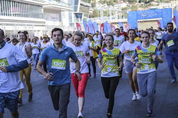 Фестивальный инклюзивный забег - Sputnik Молдова