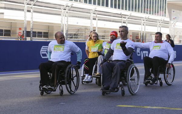 Фестивальный инклюзивный забег - Sputnik Молдова