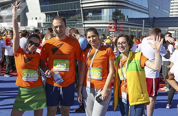 Как Sputnik пробежал забег на Всемирном фестивале молодежи и студентов в Сочи - Sputnik Молдова