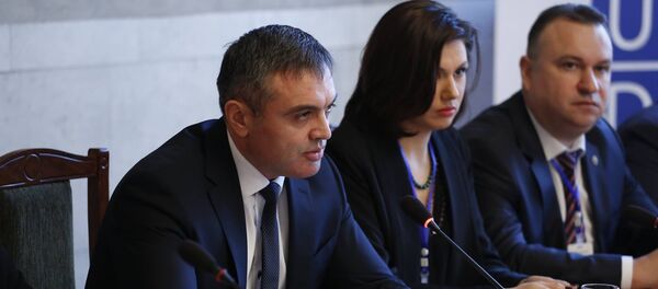 Cristina Țărnă alături de Viorel Chetrari - Sputnik Moldova