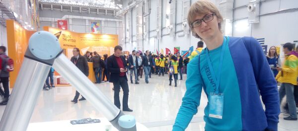 Artiom Cozin la Festivalul Mondial al Studenților și Tineretului 2017 din Soci, Rusia - Sputnik Молдова