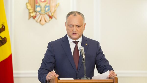Президент Игорь Додон - Sputnik Moldova-România