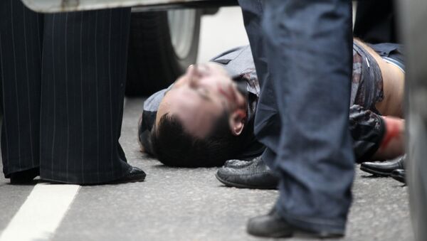 Omor, împușcare, В центре Москвы обнаружено тело мужчины с огнестрельным ранением - Sputnik Moldova