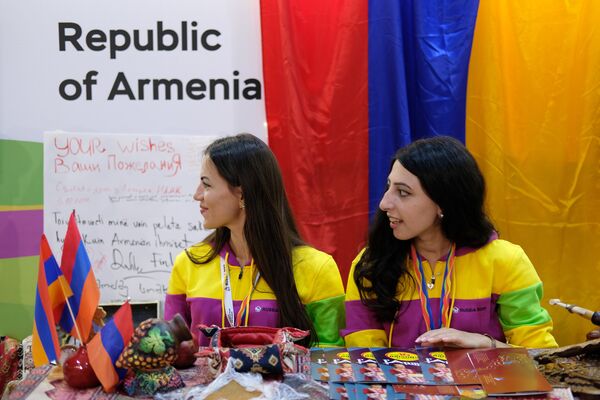 Стенд Армении - Sputnik Молдова