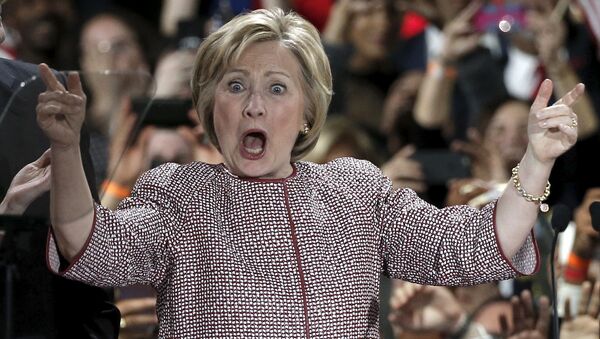 Die demokratische Präsidentschaftskandidatin Hillary Clinton - Sputnik Молдова