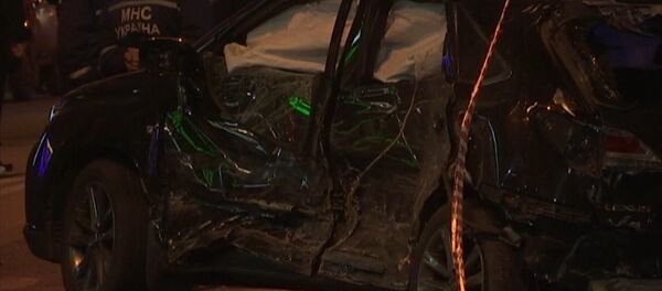 Кадры с места ДТП, унесшего жизни пятерых человек в Харькове - Sputnik Moldova