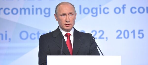 Президент РФ В.Путин принял участие в сессии Международного дискуссионного клуба Валдай - Sputnik Moldova