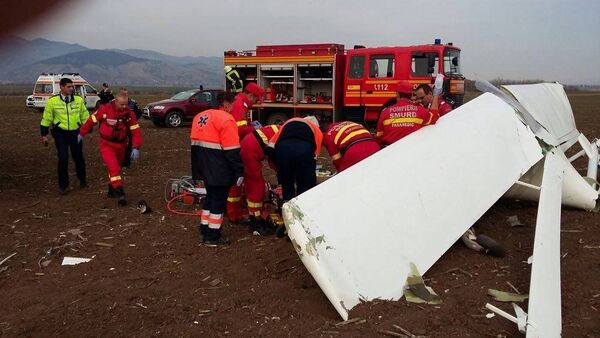 Аварийная посадка самолета в Румынии - Sputnik Moldova