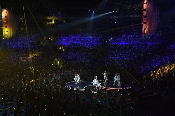 Церемония закрытия XIX Всемирного фестиваля молодёжи и студентов - Sputnik Молдова