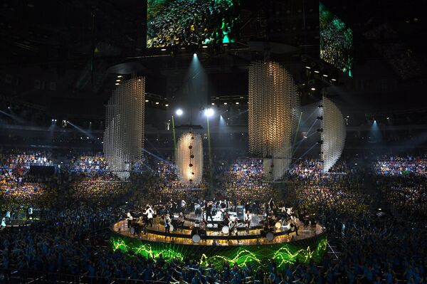 Церемония закрытия XIX Всемирного фестиваля молодёжи и студентов - Sputnik Молдова