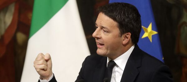 Matteo Renzi, prim-ministru al Italiei la doar 39 de ani (2014), cel mai tânăr premier în istoria țării, fotografie de arhivă - Sputnik Moldova