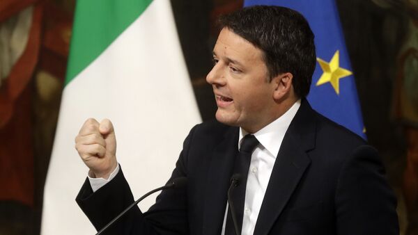 Matteo Renzi, prim-ministru al Italiei la doar 39 de ani (2014), cel mai tânăr premier în istoria țării, fotografie de arhivă - Sputnik Moldova