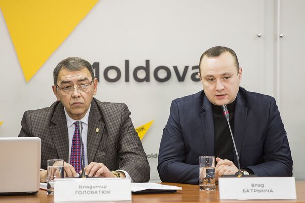Владимир Головатюк и Влад Батрынча - Sputnik Молдова