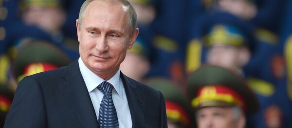 President Vladimir Putin takes part in opening ARMY-2015 international forum - Sputnik Moldova-România