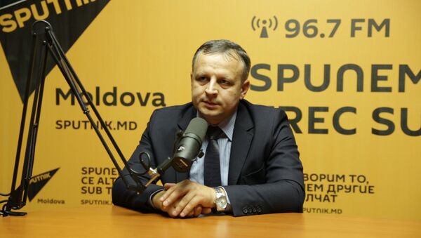 Vitalie Moisei în studioul Sputnik Moldova - Sputnik Moldova