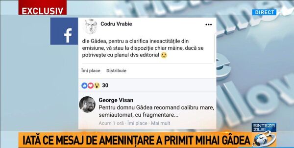 Dovezile aduse de Mihai Gâdea Dovezile aduse de Mihai Gâdea - Sputnik Moldova-România