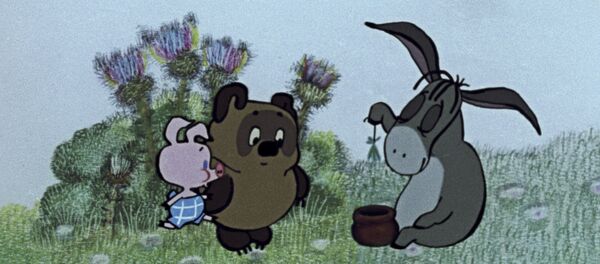 Кадр из мультфильма Винни-Пух и день забот Кадр из мультфильма Винни-Пух и день забот - Sputnik Молдова