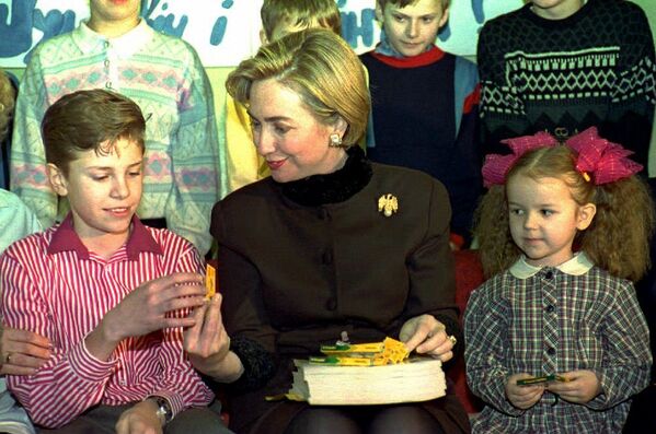 Первая леди США Хилари Клинтон - Sputnik Молдова
