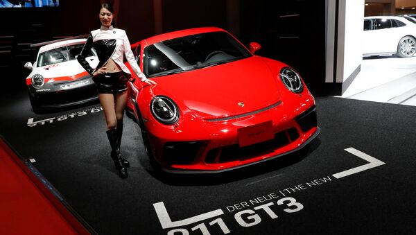 Купе Porsche 911 GT3 на автосалоне Tokyo Motor Show 2017 - Sputnik Молдова