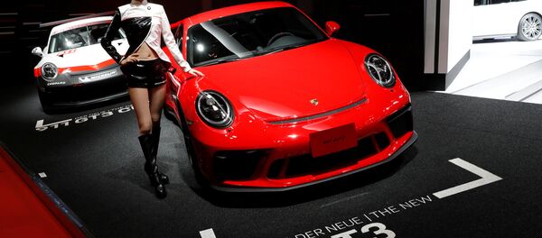 Купе Porsche 911 GT3 на автосалоне Tokyo Motor Show 2017 - Sputnik Молдова