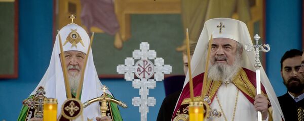 Patriarhul Kiril și Patriarhul Daniel la București - Sputnik Moldova