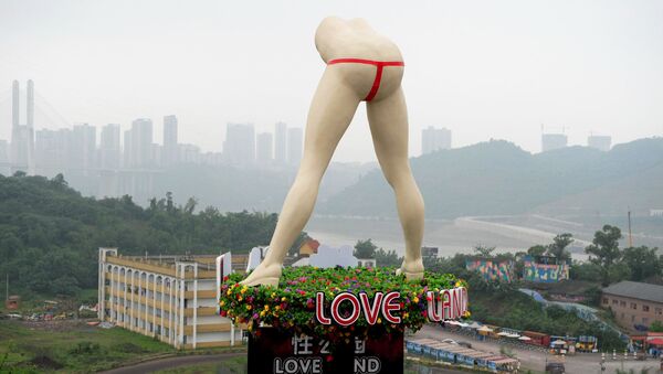 Clona chineză a parcului coreean de sculpturi erotice „Love Land” - Sputnik Moldova