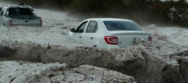 Grindină în Argentina Grindină în Argentina - Sputnik Moldova-România