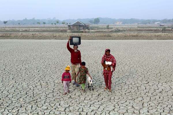 Снимок Drought of Bangladesh фотографа Pronob Ghosh, вошедший в шорт-лист конкурса Environmental Photographer of the Year 2017 - Sputnik Молдова