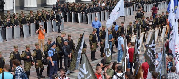 Протестные акции в Киеве - Sputnik Moldova